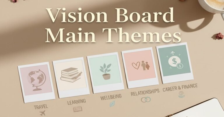 Main Themes of a Vision Board - Complete Theme Guide Vision Board Main Themes