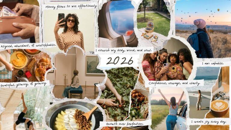 How to Make a Vision Board on Canva (2026 Guide) canva vision board 2026