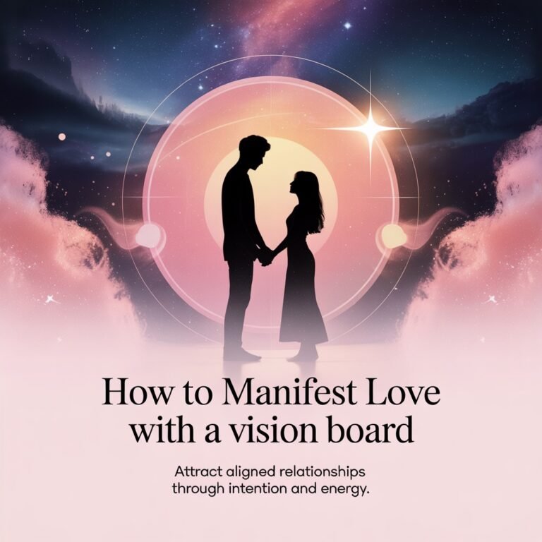 How to Manifest Love with a Vision Board relationship manifestation