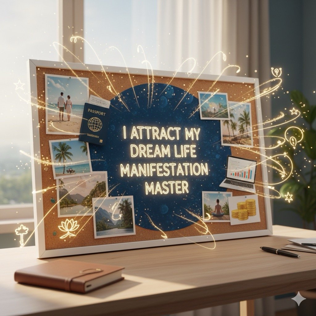 law of attraction with vision boards