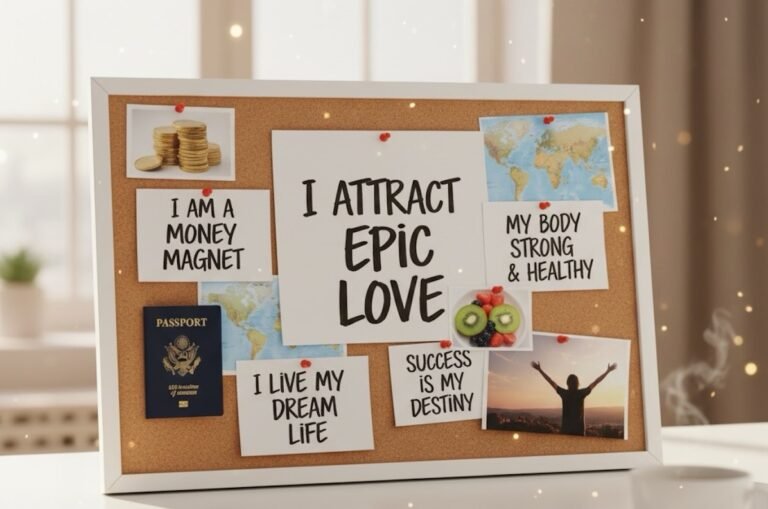 Vision Board Affirmations: Manifest Your Dreams Faster vision board affirmation