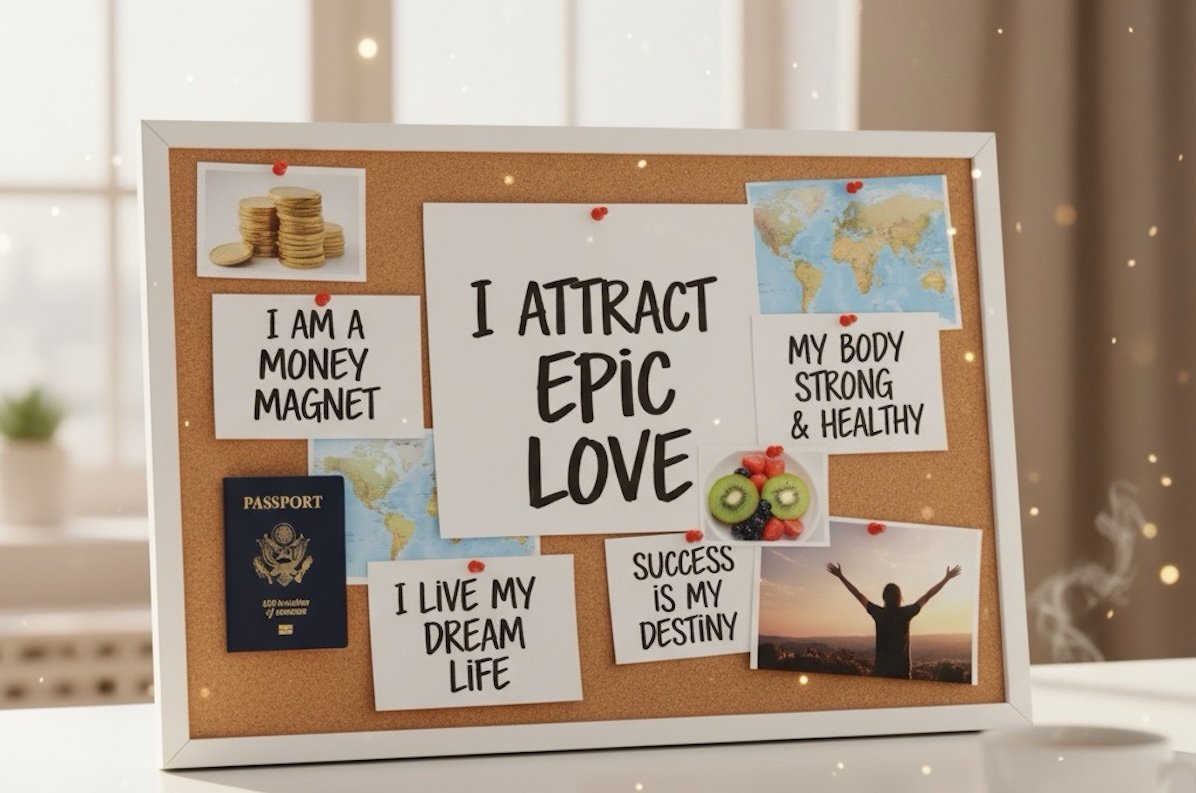 Vision Board Affirmations: Manifest Your Dreams Faster vision board affirmation